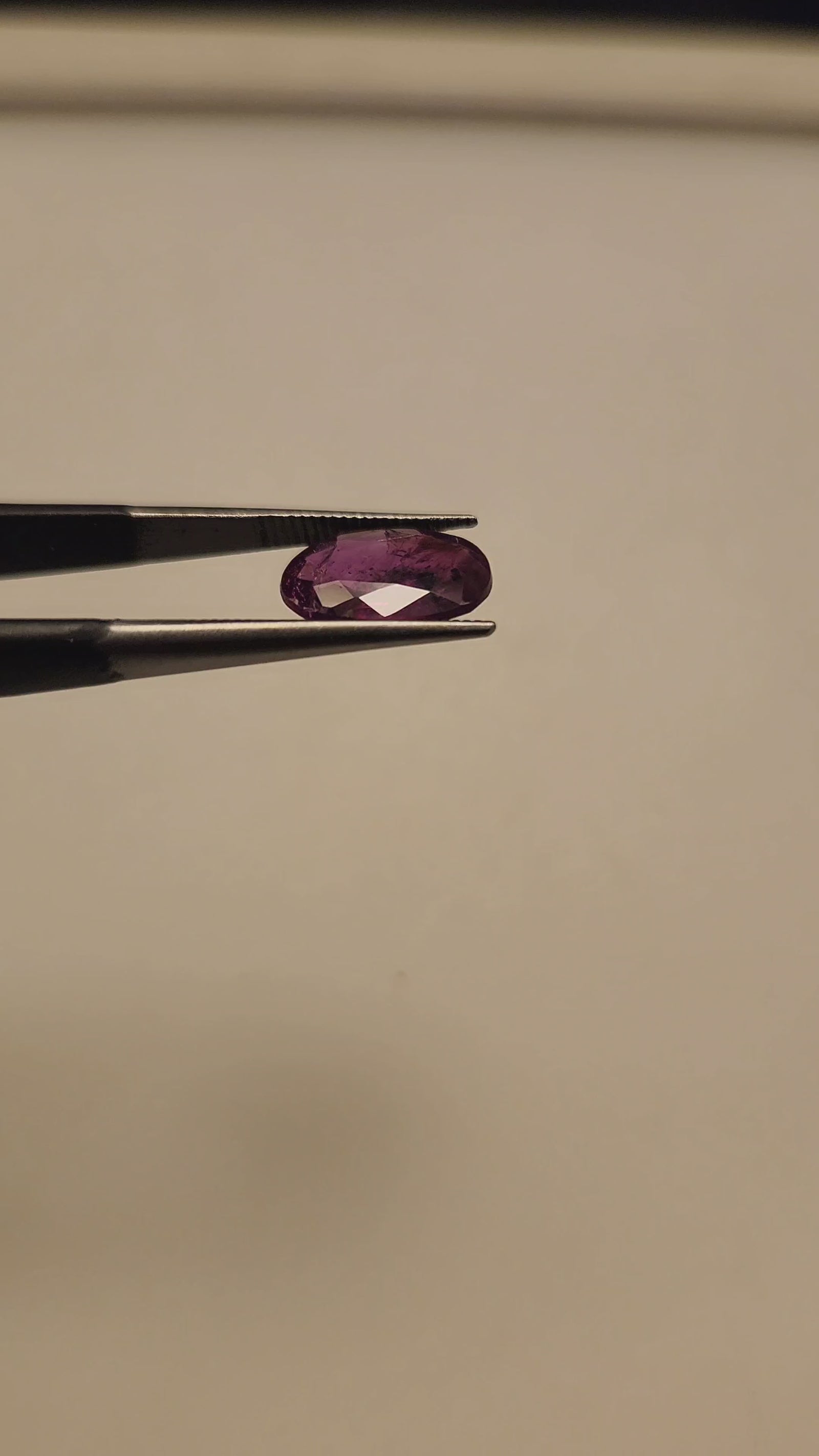 Purpleish Red Sapphire