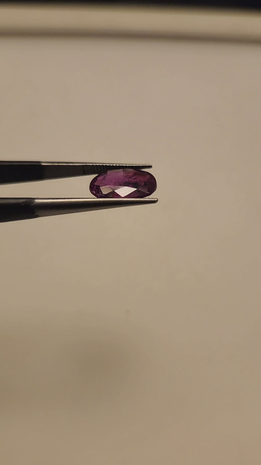 Purpleish Red Sapphire
