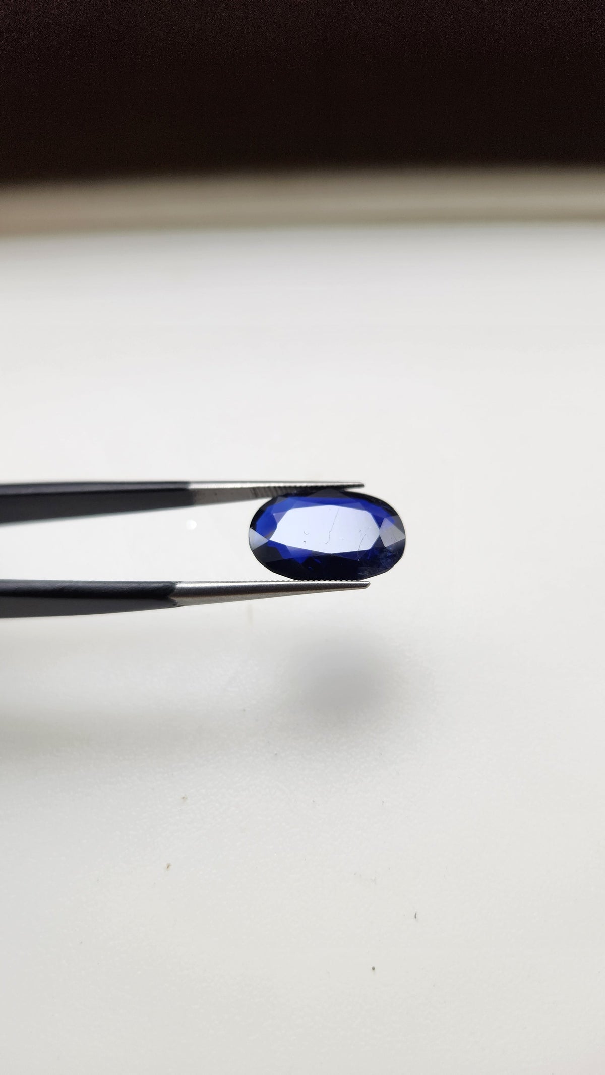 5.87 Carat Natural Untreated Blue Sapphire Loose Gemstone